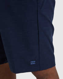 10 Crossfire Slub Submersible Shorts 21" Blue ABYWS00111 Billabong