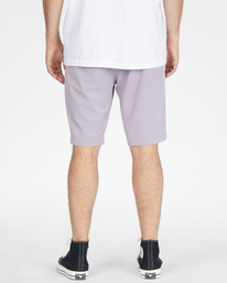 2 Crossfire Slub Submersible Shorts 21" Grey ABYWS00111 Billabong