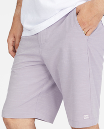 3 Crossfire Slub Submersible Shorts 21" Grey ABYWS00111 Billabong