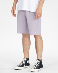 1 Crossfire Slub Submersible Shorts 21" Grey ABYWS00111 Billabong