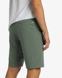 4 Crossfire Slub Submersible Shorts 21" Green ABYWS00111 Billabong