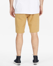 2 Crossfire Slub Submersible Shorts 21" Brown ABYWS00111 Billabong