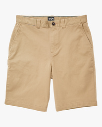 4 Carter Stretch Shorts 21" Grey ABYWS00121 Billabong