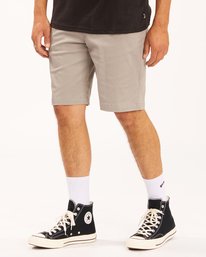 billabong, Carter Stretch Shorts 21", GREY HEATHER (grh) CARTER STRETCH ABYWS00121