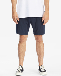 2 A/Div Surftrek Sweatshorts 18" Blue ABYWS00142 Billabong