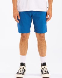 2 A/Div Surftrek Wick Shorts 20" Blue ABYWS00148 Billabong