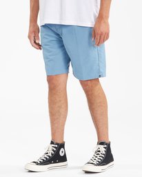 3 A/Div Surftrek Wick Shorts 20" Blue ABYWS00148 Billabong
