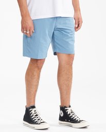 4 A/Div Surftrek Wick Shorts 20" Blue ABYWS00148 Billabong