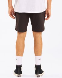 5 A/Div Surftrek Plus Shorts 19" Black ABYWS00150 Billabong