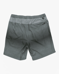 1 A/Div Surftrek Elastic Waist Shorts 17" Green ABYWS00155 Billabong