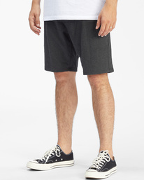 3 Hudson Sweatshorts Black ABYWS00165 Billabong