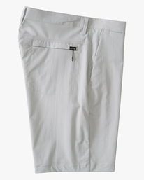 6 A/Div Surftrek Journey Shorts 20" Grey ABYWS00166 Billabong