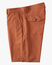 6 A/Div Surftrek Journey Shorts 20" Red ABYWS00166 Billabong