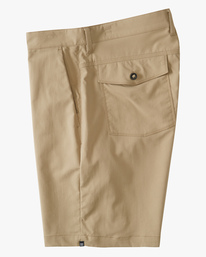 7 A/Div Surftrek Journey Shorts 20" Brown ABYWS00166 Billabong