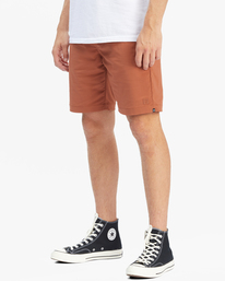 1 A/Div Surftrek Journey Shorts 20" Red ABYWS00166 Billabong