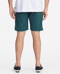 3 A/Div Surftrek Journey Shorts 20" Green ABYWS00166 Billabong