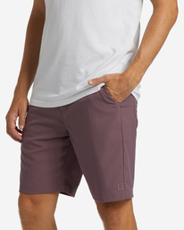 4 A/Div Surftrek Journey Shorts 20" Purple ABYWS00166 Billabong