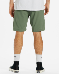 2 A/Div Surftrek Journey Shorts 20" Green ABYWS00166 Billabong