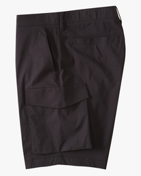 7 A/Div Surftrek Cargo Shorts 19" Black ABYWS00167 Billabong