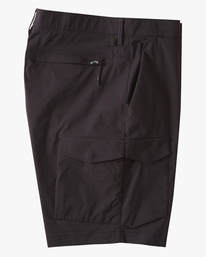 8 A/Div Surftrek Cargo Shorts 19" Black ABYWS00167 Billabong