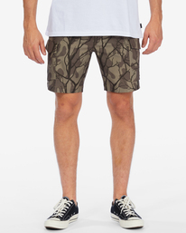 0 A/Div Surftrek Cargo Shorts 19" Beige ABYWS00167 Billabong