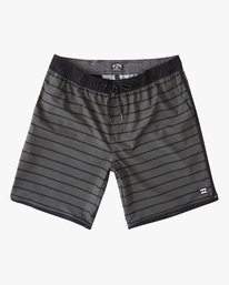 4 Crossfire Elastic '73 Submersible Shorts 18" Green ABYWS00178 Billabong