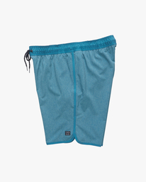 6 Crossfire Elastic '73 Submersible Shorts 18" Blue ABYWS00178 Billabong