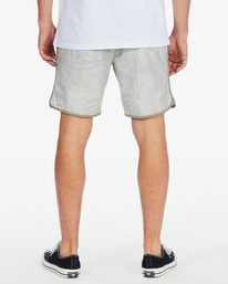 2 Crossfire Elastic '73 Submersible Shorts 18" Beige ABYWS00178 Billabong