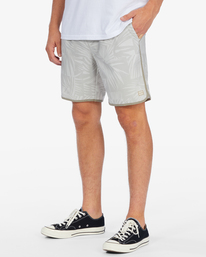 1 Crossfire Elastic '73 Submersible Shorts 18" Beige ABYWS00178 Billabong