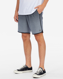 1 Crossfire Elastic '73 Submersible Shorts 18" White ABYWS00178 Billabong