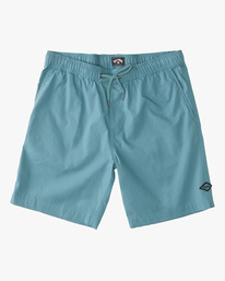 0 Layback Twill Elastic Waist Shorts 18"  ABYWS00179 Billabong