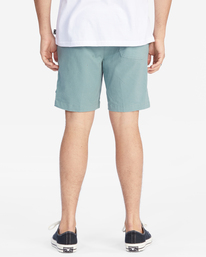 5 Layback Twill Elastic Waist Shorts 18"  ABYWS00179 Billabong