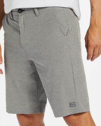 3 Crossfire Submersible Shorts 21" Grey ABYWS00188 Billabong