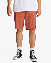billabong, Crossfire - Short Submersible pour Homme, RED CLAY (rcl) Crossfire - Submersible Shorts for Men ABYWS00188
