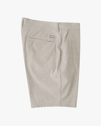 7 Crossfire Mid Submersible Shorts 19" Grey ABYWS00189 Billabong