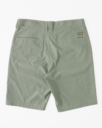 6 Crossfire Mid Submersible Shorts 19" Green ABYWS00189 Billabong