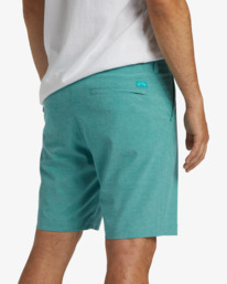5 Crossfire Mid Submersible Shorts 19" Blue ABYWS00189 Billabong