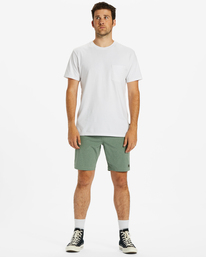 1 Crossfire Mid - Submersible Shorts für Männer Grün ABYWS00189 Billabong