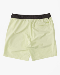 4 Crossfire Elastic Waist Submersible Shorts 18" Yellow ABYWS00190 Billabong