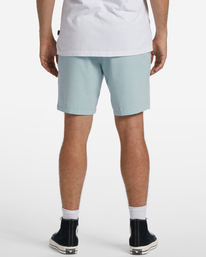 2 Crossfire Elastic Waist Submersible Shorts 18" Blue ABYWS00190 Billabong