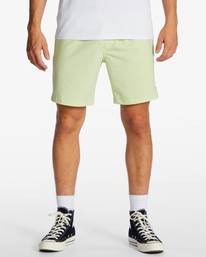 billabong, Crossfire Elastic Waist Submersible Shorts 18", CITRUS (cis) CROSSFIRE ELASTIC ABYWS00190