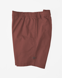 7 Larry Layback Shorts 19" Red ABYWS00194 Billabong