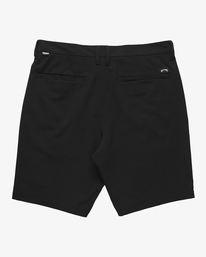 6 Crossfire Solid Submersible Shorts 20" Black ABYWS00195 Billabong