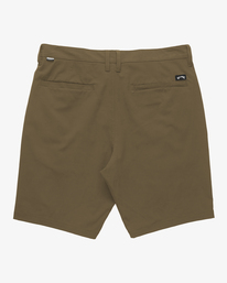 6 Crossfire Solid Submersible Shorts 20" Brown ABYWS00195 Billabong