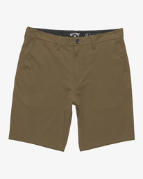 5 Crossfire Solid Submersible Shorts 20" Brown ABYWS00195 Billabong