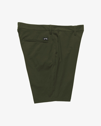 6 Crossfire Solid Submersible Shorts 20" Green ABYWS00195 Billabong