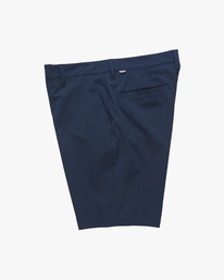 8 Crossfire Solid Submersible Shorts 20" Blue ABYWS00195 Billabong
