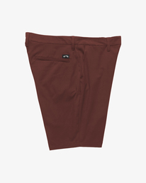 7 Crossfire Solid Submersible Shorts 20" Red ABYWS00195 Billabong