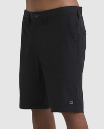 6 Crossfire Solid - Submersible Shorts for Men Black ABYWS00195 Billabong