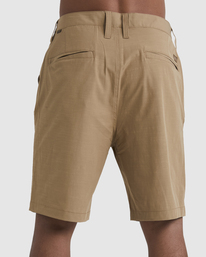 4 Crossfire Solid - Submersible Shorts for Men Brown ABYWS00195 Billabong